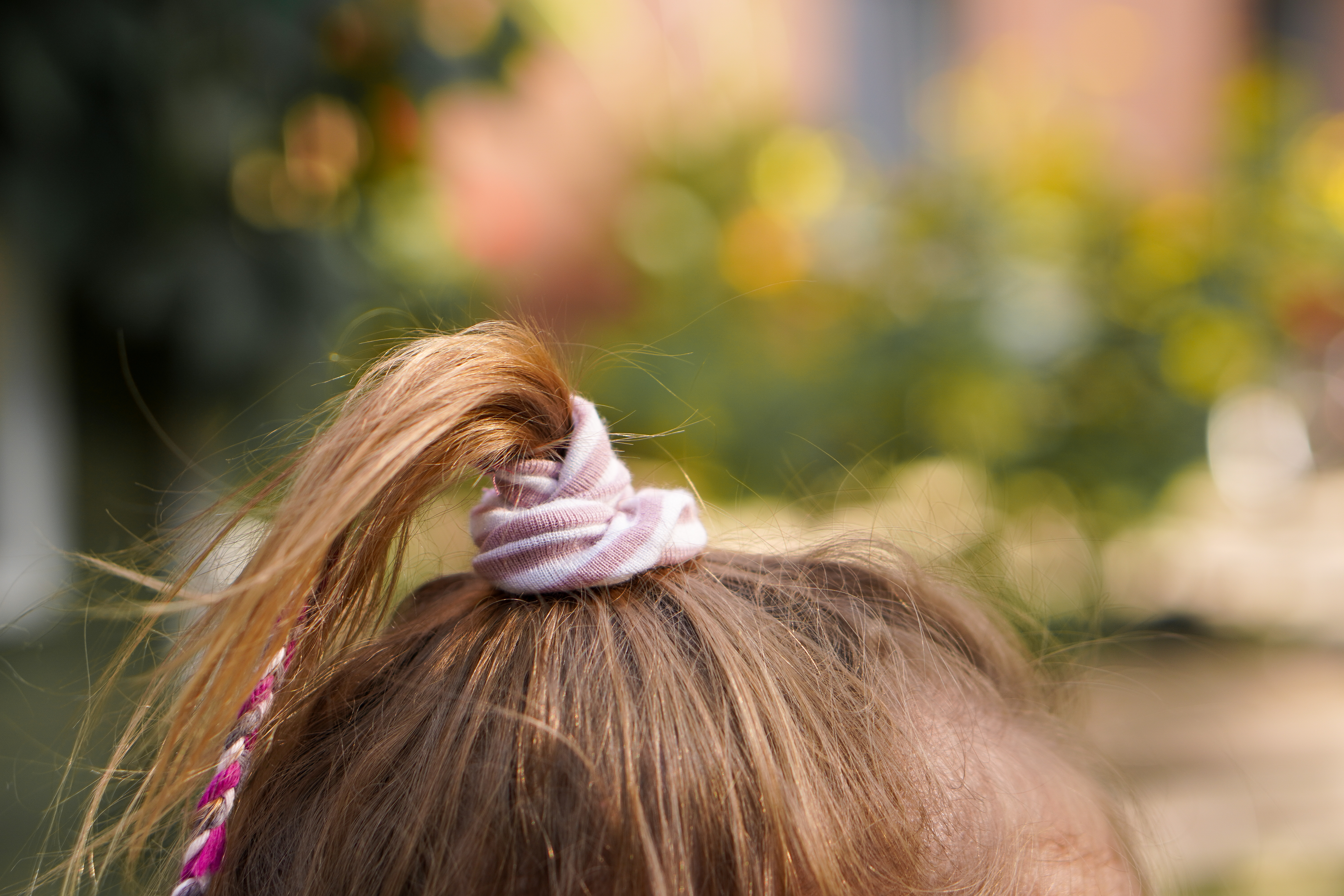 Wichtelzopf Scrunchie (Schnittmuster und Anleitung)